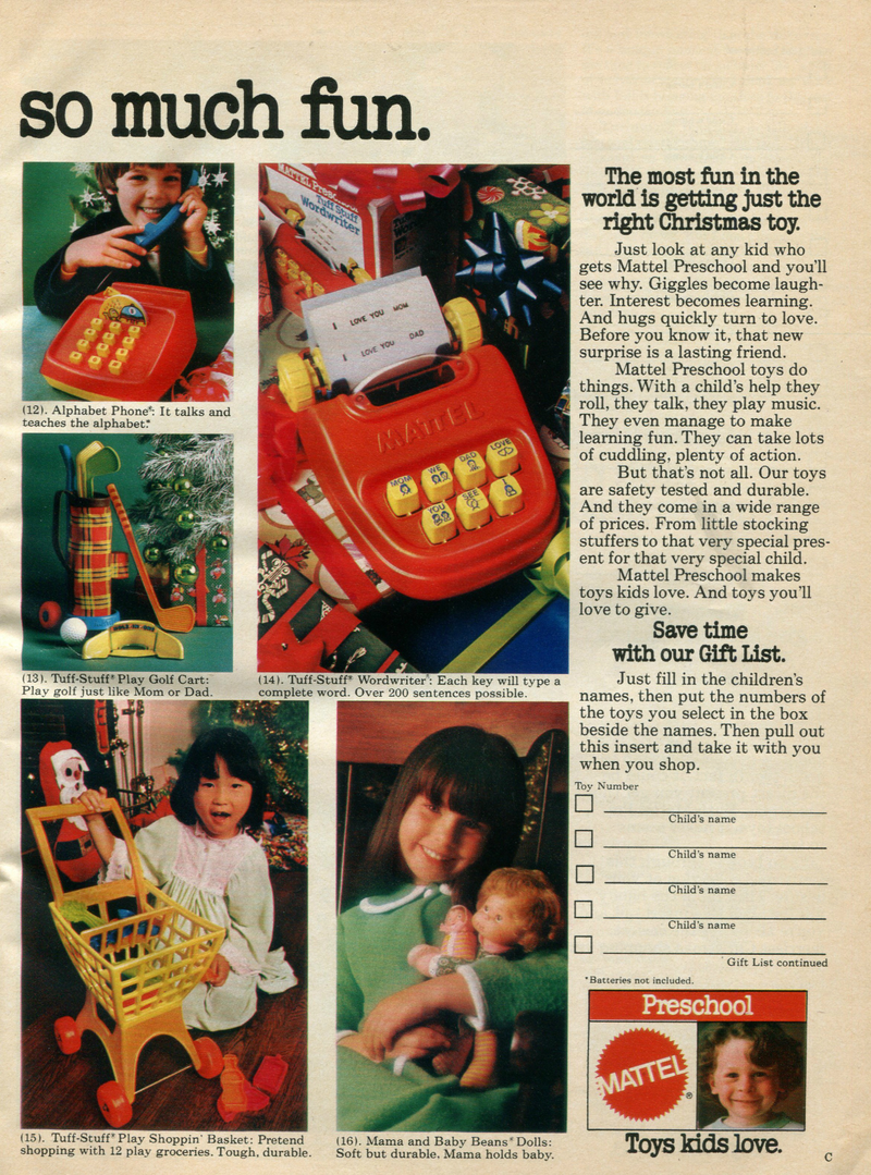 Illustration for article titled 12 Days of Christmas Presents Past:Â Adorable Toddlers Love a 'Tuff Stuff' Doll Stroller